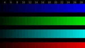 Calibrarea gamma pentru un monitor cu LED