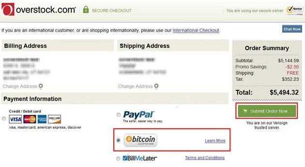 Magazine online care accepta Bitcoin