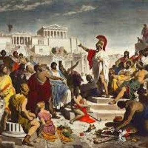 Democratie directa versus democratie reprezentativa. Atena  antica versus Marea Britanie moderna