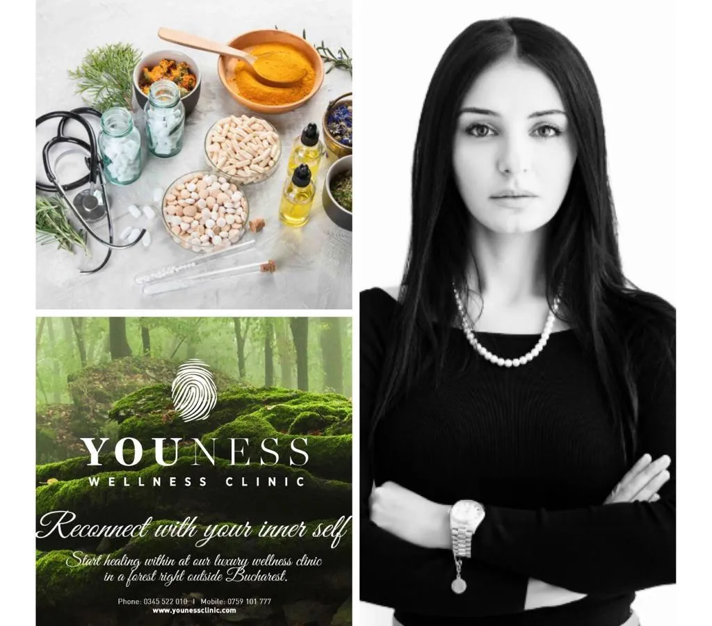 Vanessa Youness si Inovație și Sănătate la YOUness Clinic & Retreat
