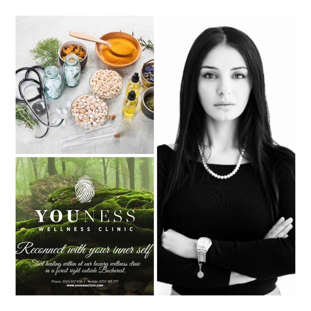 Vanessa Youness si Inovație și Sănătate la YOUness Clinic & Retreat