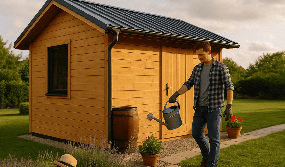 De ce o căsuță de grădină din lemn Rexal Accent este investiția potrivită pentru curtea ta