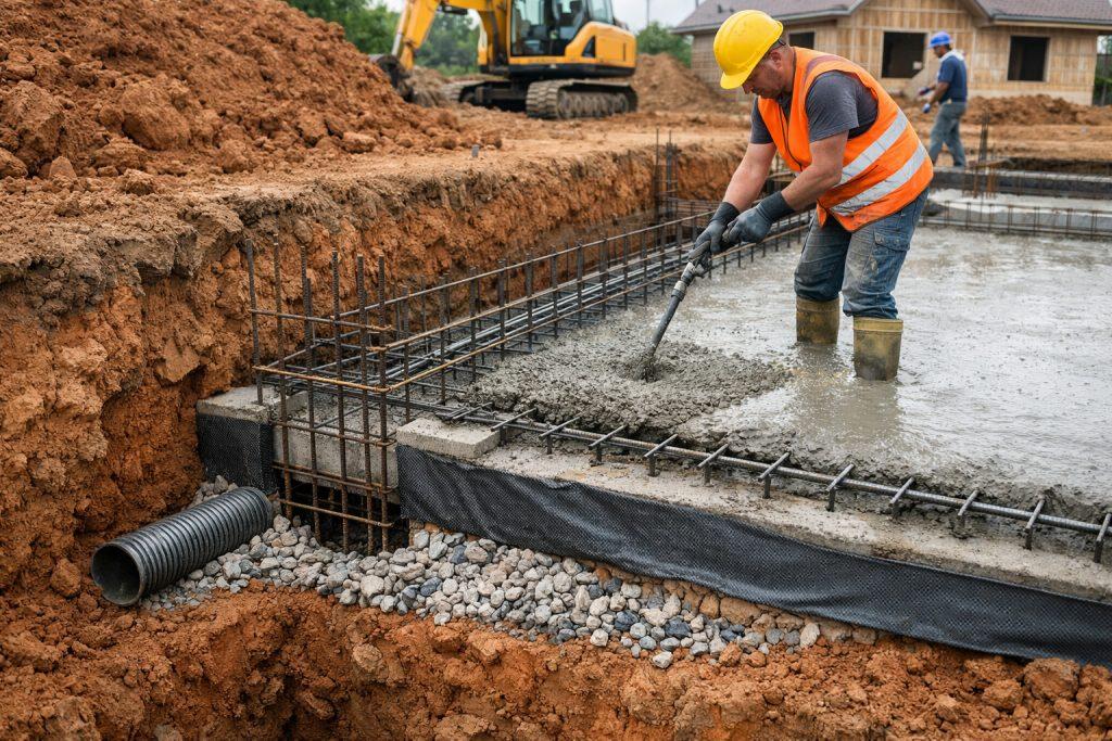 Ce tip de fundație este potrivită pentru un teren argilos