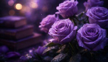 De ce trandafirii mov sunt asociați cu misterul și fascinația?
