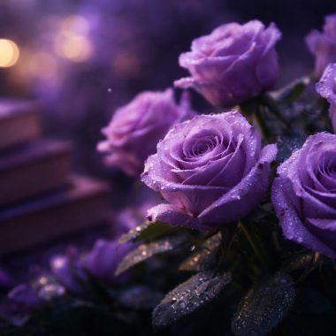 De ce trandafirii mov sunt asociați cu misterul și fascinația?