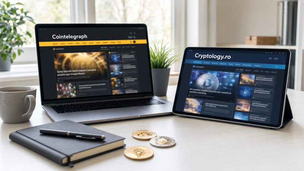 Cryptology sau Cointelegraph, care oferă cele mai rapide știri despre criptomonede